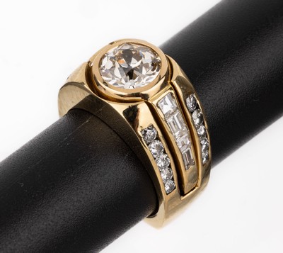 Image 18 kt Gold Variationsring Diamant Ring