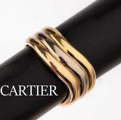 Image 18 kt Gold CARTIER Ring