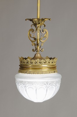 Image Deckenlampe, deutsch, um 1900